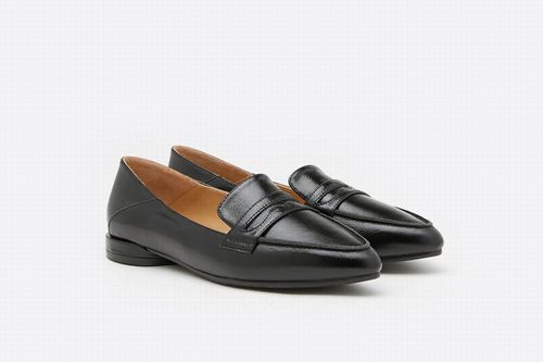 Giày Gót Thấp Pazzion Singapore 201-1A Black Size 36